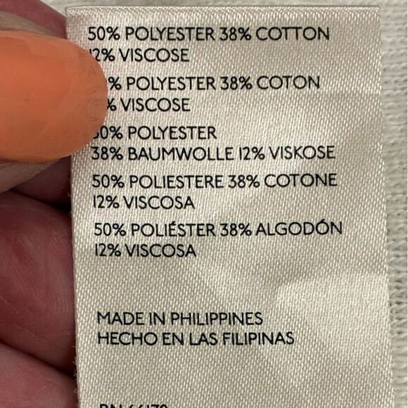 ANTHROPOLOGIE PILCRO Cozy Popover Ruffle Sweater Top Cream Ivory Women’s Small - Picture 7 of 7